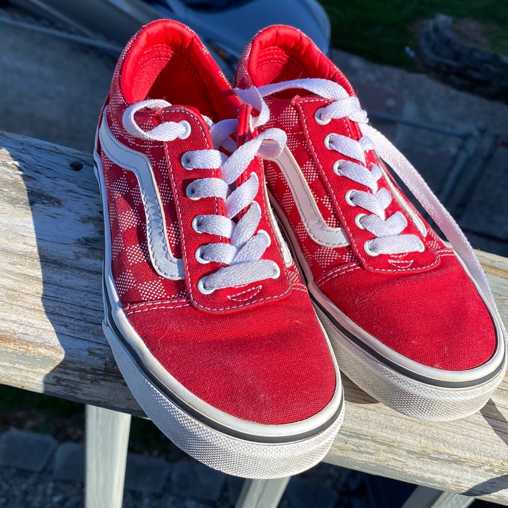 Boys Vans, youth size 2